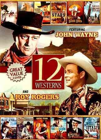 12 Movie Westerns - (Region 1 Import DVD)