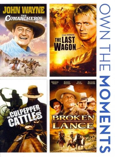 Comancheros/Last Wagon/Culpepper Catt - (Region 1 Import DVD)