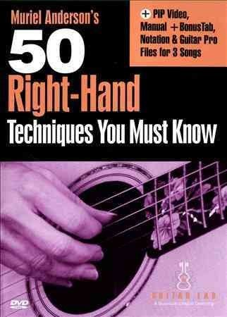 50 Right Hand Techniques You Must Kno - (Region 1 Import DVD)