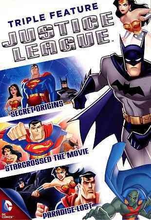 Justice League Triple Feature - (Region 1 Import DVD)