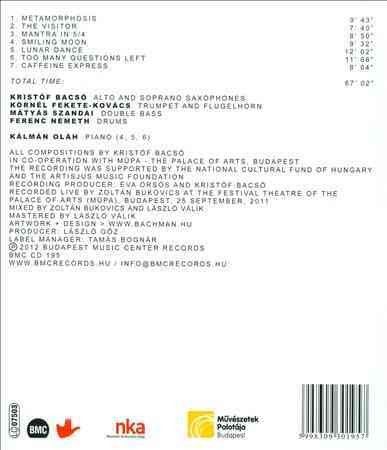 Kristof Quart Bacso - Nocturne (CD)