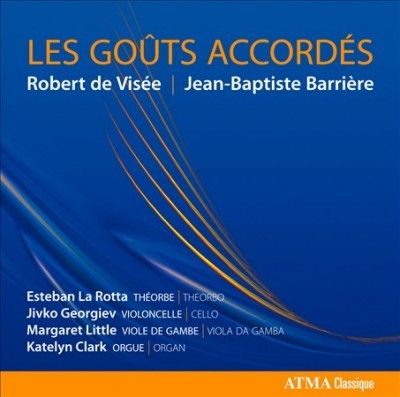 Jean Barriere - Barriere/de Visee: Les Gouts Accordes (CD)