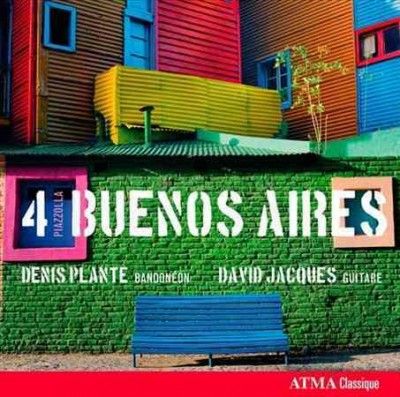 Denis Plante - Piazzolla: 4 Buenos Aires (CD)