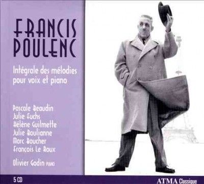 Julie Boulianne - Poulenc: Integrales Melodies Pour Voix (CD)
