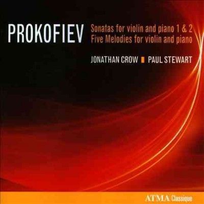 Jonathan Crow - Prokofiev: Sons For Violins Piano 1&amp;2 (CD)
