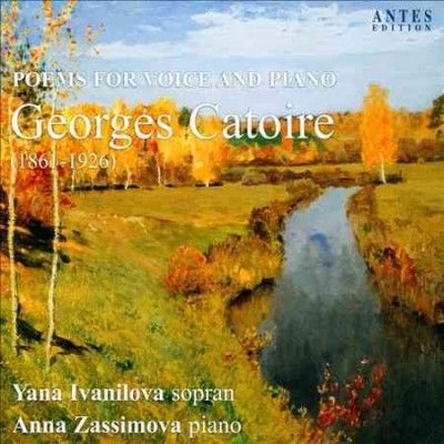 Yana Ivanilova - Catoire: Poems For Voice And Piano (CD)