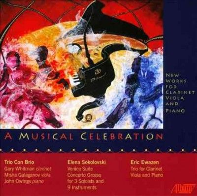 Trio Con Brio - Musical Celebration: New Works For Cla (CD)