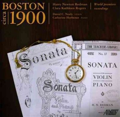David C. Neely - Rogers/redman: Boston Circa 1900 (CD)