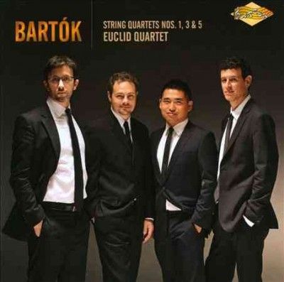 Euclid Quartet - Bartok: String Qts Nos 1 3 &amp; 5 (CD)