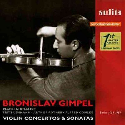 Bronislav Gimpel: Violin Concertos &amp; Sonatas (CD / Album)