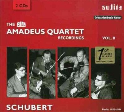 The RIAS Amadeus Quartet Recordings: Schubert (CD / Album Digipak)