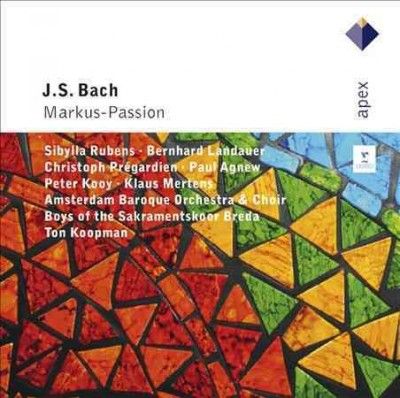 Ton Koopman - Bach: St Mark Passion (CD)