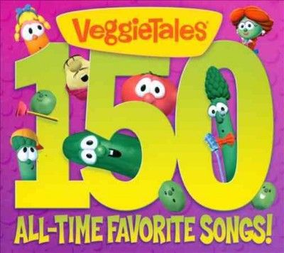 Veggie Tales - 150 All Time Favorite Songs (CD)