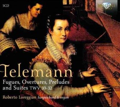Telemann: Fugues, Overtures and Suites for Harpsichord, TWV30-32 (CD / Box Set)