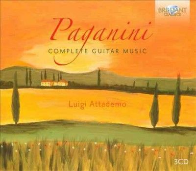 Luigi Attademo - Paganini: Complete Guitar Music (CD)