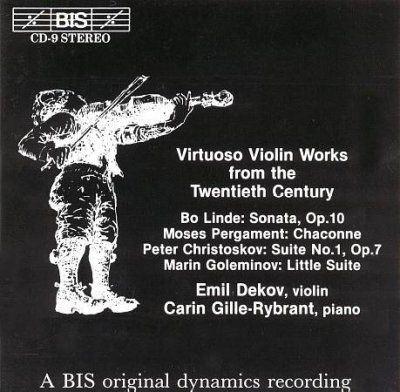 20th Century Virtuoso Violin (Dekov, Gille-rybrant) (CD / Album)