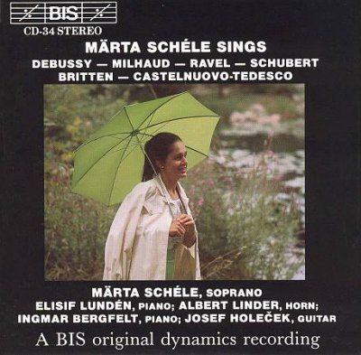 Marta Schele Sings (CD / Album)