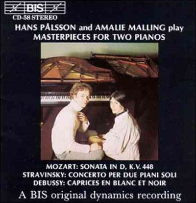 Masterpieces for 2 Pianos (Palsson, Malling) (CD / Album)