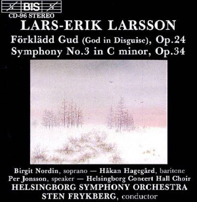 Lyric Suite/symphony No.3 (Frykberg, Helsingborg So, Nordin) (CD / Album)
