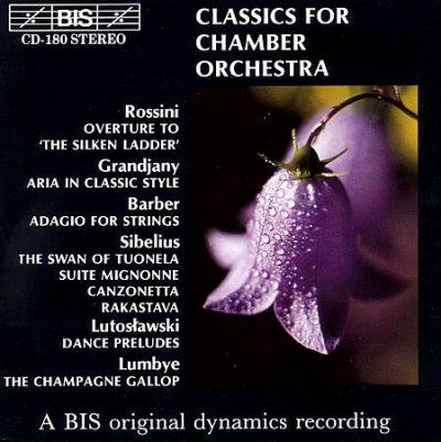 Classics for Chamber Orchestra (Segerstam, Wedin, Muhlbach) (CD / Album)