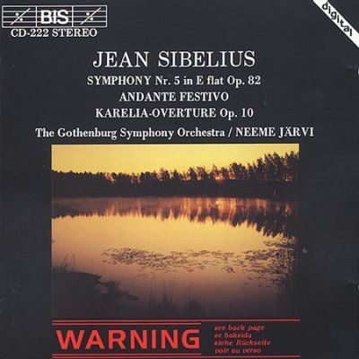 Symphony No. 5 (Jarvi, Goteborgs Symfoniker) (CD / Album)