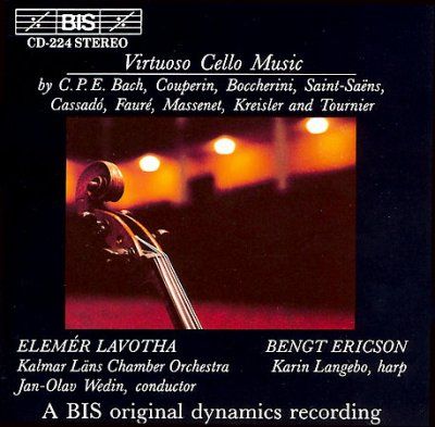 Virtuoso Cello Music (Wedin, Kalmar Lans Kammarorkester) (CD / Album)