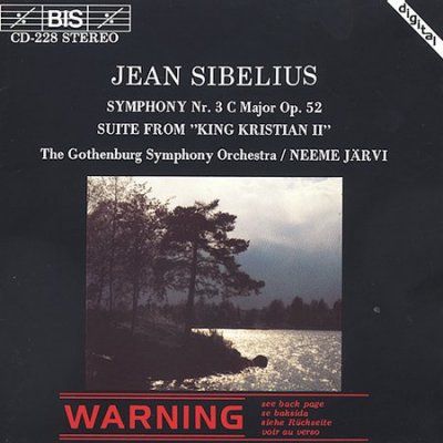 Symphony No. 3 and Suite from King Cristian Ii (Jarvi) (CD / Album)