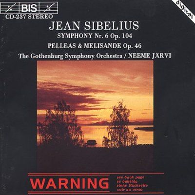 Symphony No. 6/pelleas and Melisande (Jarvi) (CD / Album)