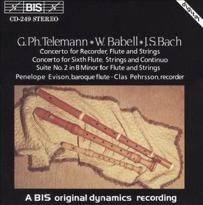 Concerto for Flute and Recorder (Pehrsson, Evison) (CD / Album)