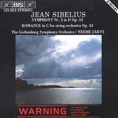 Symphony No.2/romance in C for String Orchestra (Jarvi) (CD / Album)