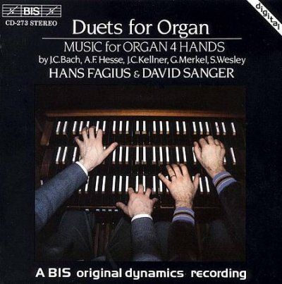 Duets for Organ (Fagius, Sanger) (CD / Album)