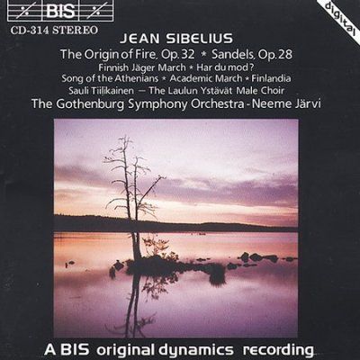 Origin of Fire, The (Jarvi, Goteborgs Symfoniker,tiilikaine) (CD / Album)