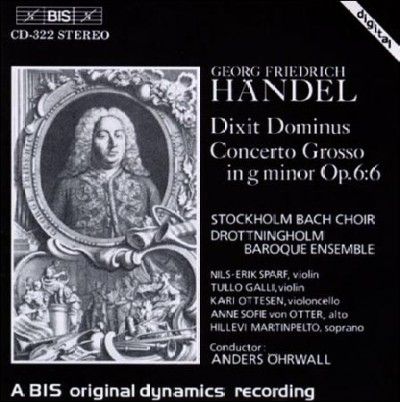 Dixit Dominus (Ohrwall, Stockholm Bach Choir) (CD / Album)
