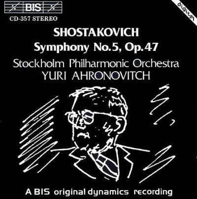 Symphony No. 5, Op. 47 (Ahronovitch, Stockholm Po) (CD / Album)