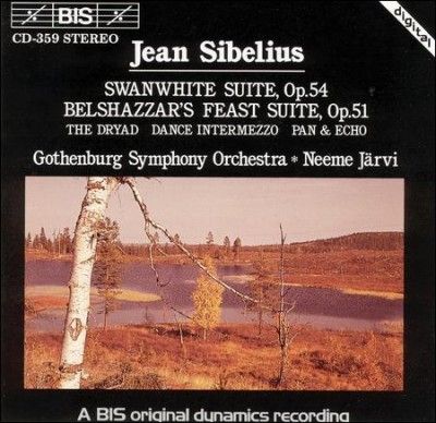 Swanwhite Suite, Op. 54 (Jarvi, Goteborgs Symfoniker) (CD / Album)