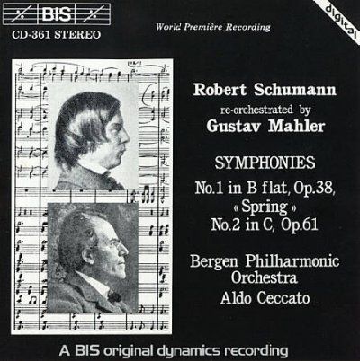 Symphonies 1 and 2 (Re-orch. By Mahler) (Ceccato, Bergen Po) (CD / Album)