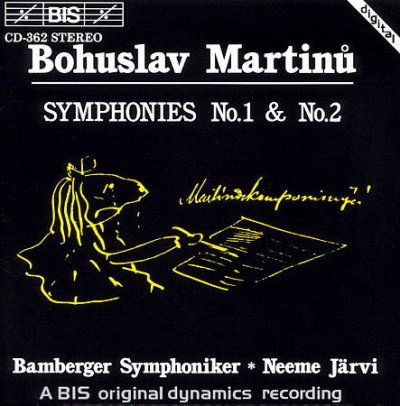 Symphonies Nos. 1 and 2 (Jarvi, Bamberger Symphoniker) (CD / Album)