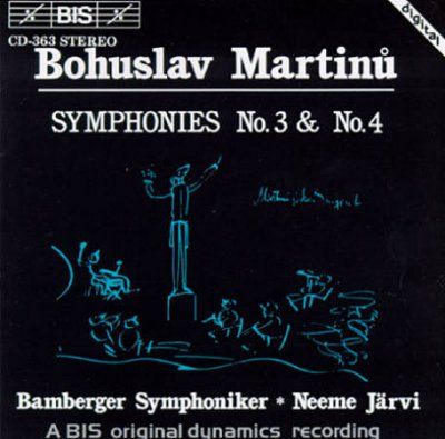 Symphonies Nos. 3 and 4 (Jarvi, Bamberger Symphoniker) (CD / Album)