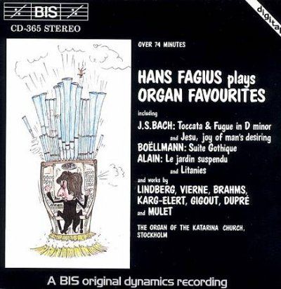 Organ Favourites (Fagius) (CD / Album)