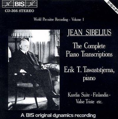 Complete Piano Transcriptions Vol. 1 (Tawaststjerna) (CD / Album)
