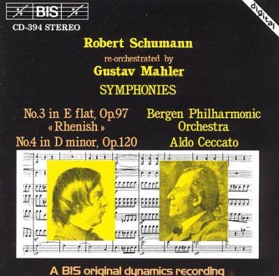 Symphony Nos.3 &amp; 4, Re-orch. By Gustav Mahler (Ceccato, Bpo) (CD / Album)