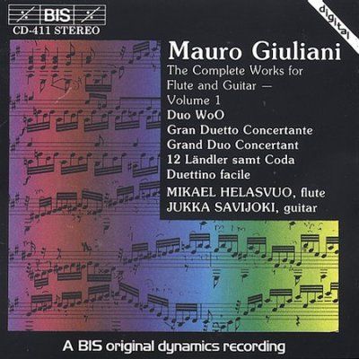 Complete Works for Flute &amp; Guitar Vol 1 (Savijoki, Helasvuo) (CD / Album)