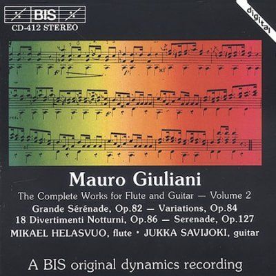 Complete Works for Flute &amp; Guitar Vol 2 (Savijoki, Helasvuo) (CD / Album)