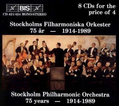Stockholm Philharmonic Orchestra - 75 Years (1914 - 1989) (CD / Album)
