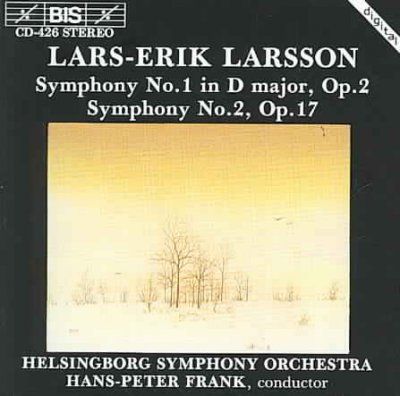 Symphony Nos. 1 and 2 (Frank, Helsingborg Symfoniorkester) (CD / Album)