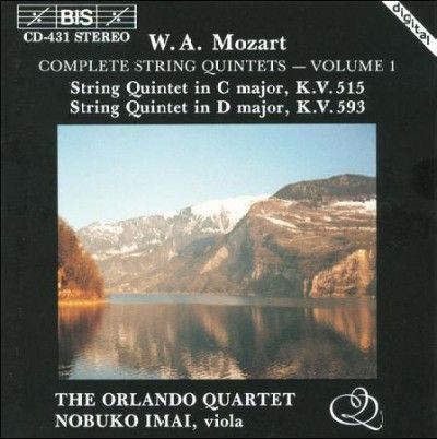 Complete String Quintets Vol. 1 (Orlando Quartet, Imai) (CD / Album)