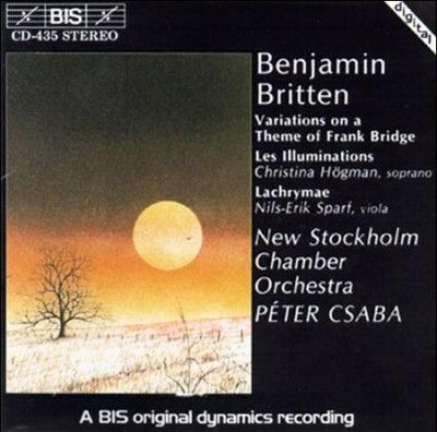 Variations On a Theme of Frank Bridge (Csaba, Nsco, Hogman) (CD / Album)