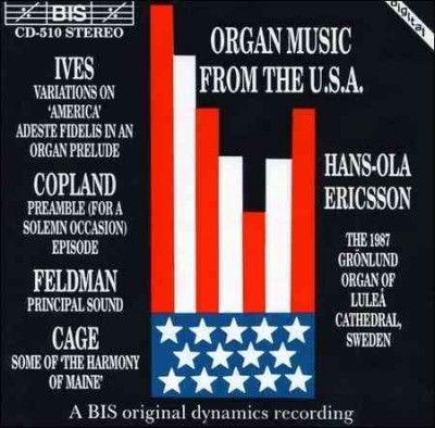 Organ Music from Usa (Ericsson) (CD / Album)