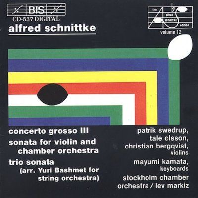 Concerto Grosso No. 3 (Markiz, Kammarorkester) (CD / Album)