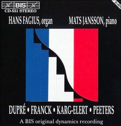 Piano and Organ (Jansson, Fagius) (CD / Album)